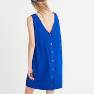 Madewell, Lakeshore Button back dress, Small